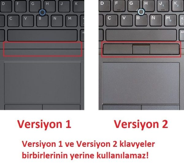 Dell Latitude E7450 Notebook Klavye - Tuş Takımı / Ver.1 - TR