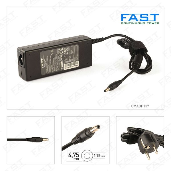 CMADP117 HP 19V, 4,74A 4.75*1.75mm UYUMLU NOTEBOOK ADAPTOR