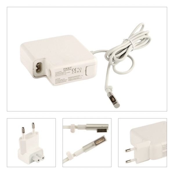 CMADP128 APPLE MACBOOK 18.5V 4.6A 85W MAGSAFE1 UYUMLU MAGNETIC UÇLU ADAPTOR