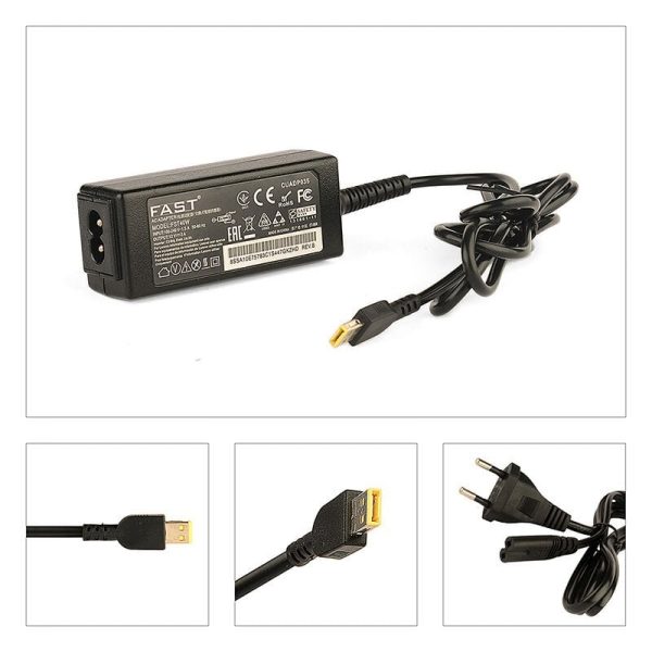 CUADP035 12V, 3A Küçük USB Pinsiz Lenovo Notebook  Adaptör