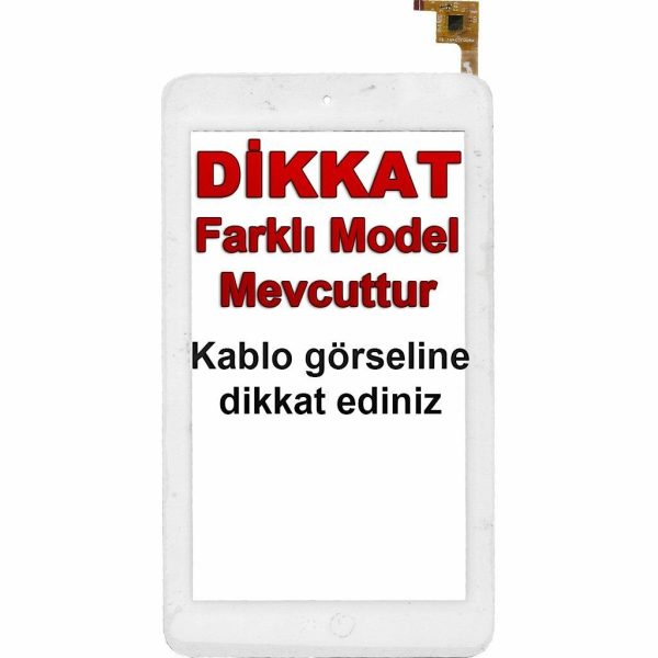 REEDER A7IM A7ID Everest Everpad DC-1105 Beyaz Tablet Dokunmatik Ekran PB70JG9497-R1