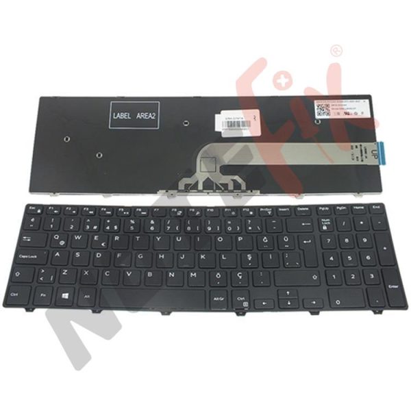 Dell Inspiron 15-3000, 15-5000 Serisi MP-13N7, MP-13N76TQ-442 Siyah Notebook Klavye