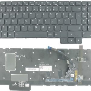 Lenovo Legion 5-15IMH05, 5-15ARH05, 5-15IAH, 82EY, 82B1 RGB Işıklı Siyah Notebook Klavye