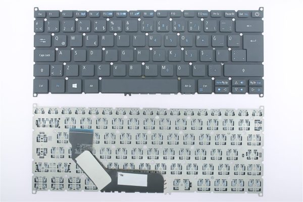 Acer Swift 3 SF314-52-52mm SF113-31, SF314-53G, Sf514-51 Siyah Notebook Klavye