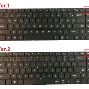 Casper C350 Notebook Klavye – Tuş Takımı / Siyah – TR – Ver.2