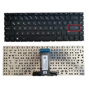 HP X360 14-BA, 14-BS , 14-CK, 14-CF, 14-DK Serisi Türkçe Siyah Notebook Klavye