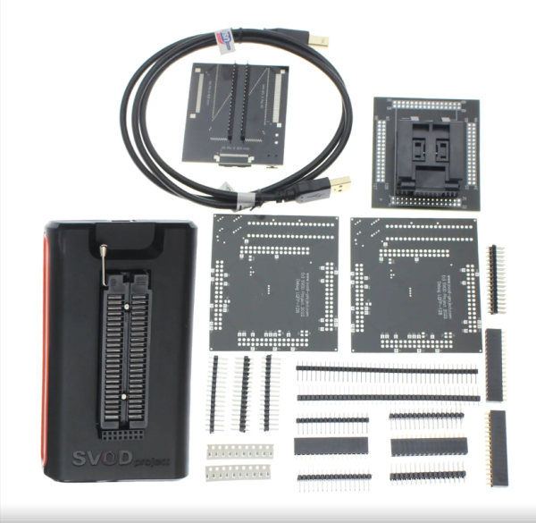 SVOD 4 Bios IO Eprom Programlayıcı ITE ENE NUVOTON ZIF Adaptör Full Set