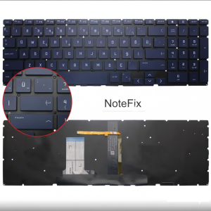 HP Victus 15-FA 16T-D 16-R 16-S 16-E 16-D 16T-D000 15-FB Lacivert Işıklı Klavye